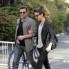 Kate Beckinsale et Len Wiseman vont dans une papeterie de Santa Monica, Los Angeles, le 28 janvier 2014