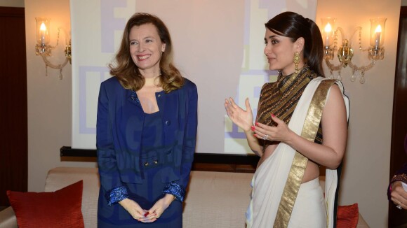 Valérie Trierweiler en Inde : Face à la divine star de Bollywood Kareena Kapoor