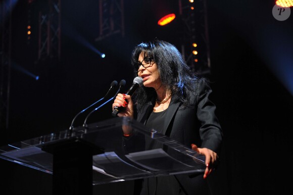 Yamina Benguigui lors de la soirée de gala de la fondation Womanity à Genève le 30 janvier 2014
