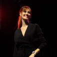 Mareva Galanter lors de la soirée de gala de la fondation Womanity à Genève le 30 janvier 2014