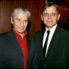 Jean Babilée et Mikhaïl Baryshnikov au 80e anniversaire de Maurice Béjart à Lausanne, le 30 décembre 2006.