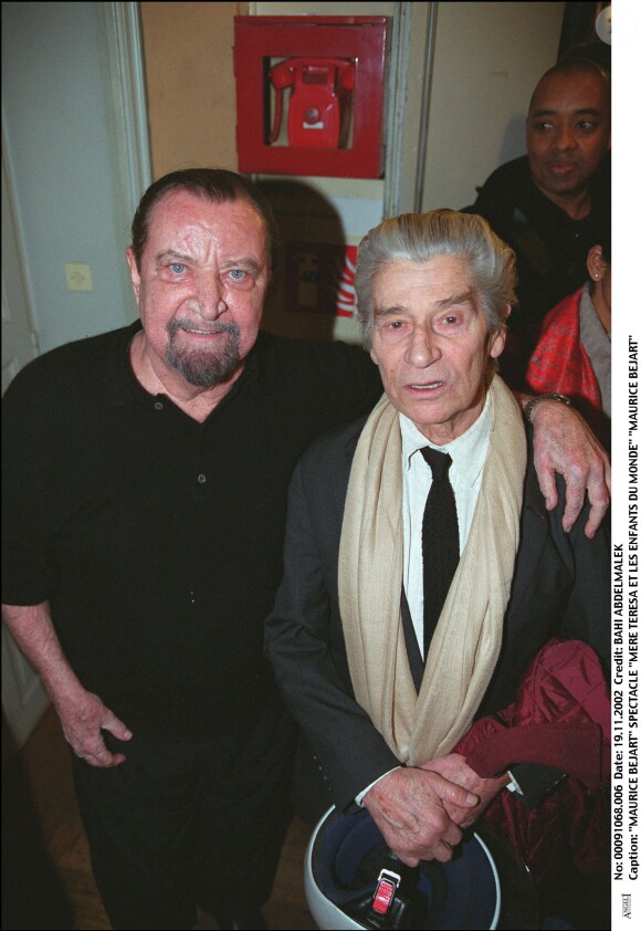 Maurice Béjart et Jean Babilée - en 2002. 
