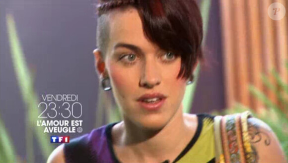 Kathy dans L'Amour est aveugle, saison 3 - de retour sur TF1 le 7 février 2014 à 23h30
