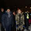 La princesse Victoria et le prince Daniel de Suède arrivant à l'opéra du Norrland le 31 janvier 2014 dans le cadre des cérémonies pour le début de mandat d'Umea comme capitale européenne de la culture 2014.
