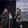  La princesse Victoria de Suède inaugurant le centre Sune Jonsson pour la photographie documentaire à Umea le 31 janvier 2014 dans le cadre des cérémonies pour le début de mandat d'Umea comme capitale européenne de la culture 2014. 