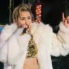 Miley Cyrus à New York, le 31 décembre 2013.