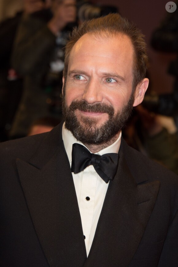 Ralph Fiennes lors de l'ouverture du 64e Festival International du film de Berlin le 6 février 2014.