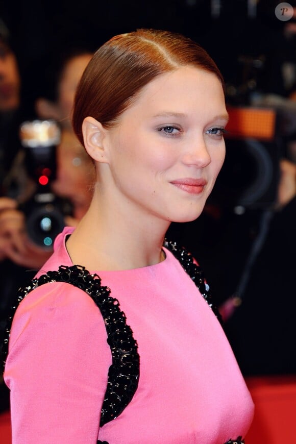 Léa Seydoux lors de l'ouverture du 64e Festival International du film de Berlin le 6 février 2014.