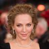 Uma Thurman, sublime et brûlante, lors de la première du film Nymphomaniac au 64e Festival International du film de Berlin, le 9 février 2014.