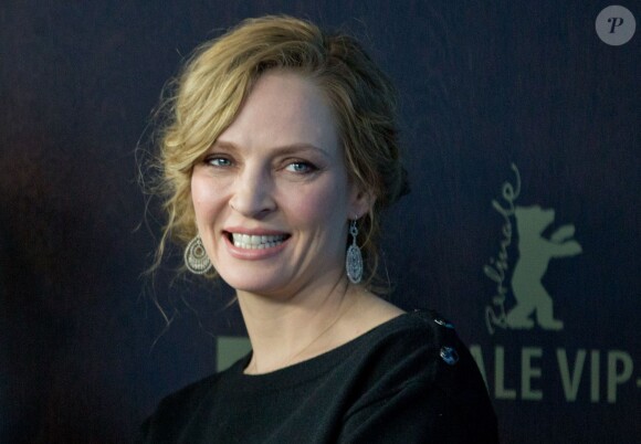 US actress Uma Thurman attends the press conference for 'Nymphomaniac Volume I (Long Version)' at the 64th annual Berlin Film Festival, in Berlin, Germany, 09 February 2014. The movie is presented unofficially at the Berlinale, which runs from 06 to 16 February 2014. Photo by ARNO BURGI/DPA/ABACAPRESS.COM09/02/2014 - Berlin