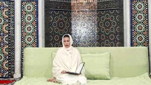 Lalla Meryem, Mohammed VI, Moulay El Hassan recueillis à la mémoire de Hassan II