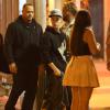 Exclusif - Justin Bieber fait la fête à Miami avec Chantel Jeffries, le 22 janvier 2014, quelques heures avant son arrestation.