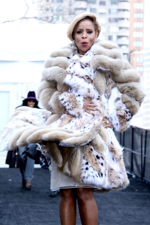Mary J. Blige à New York, le 10 février 2014.