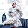 Mary J. Blige lors de la Mercedes Benz Fashion Week à New York, le 10 février 2014.