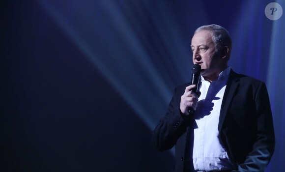 Yann Queffélec à la 2e édition de la "Nuit de la déprime" à l'Olympia, à Paris, le 10 février 2014.