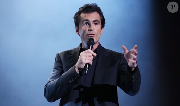 Raphaël Enthoven à la 2e édition de la "Nuit de la déprime" à l'Olympia, à Paris, le 10 février 2014.