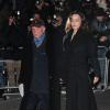 David Bailey et sa femme Catherine arrivant à la National Portrait Gallery pour la soirée Portrait Gala 2014, le 11 février 2014 à Londres.
