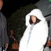 Rihanna et sa mère lors d'une soirée à Los Angeles, le 11 février 2014.