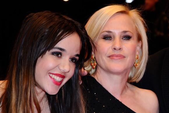 Lorelei Linklater et Patricia Arquette lors de la cérémonie de clôture du 64e festival international du film de Berlin, La Berlinale, le 15 février 2014.