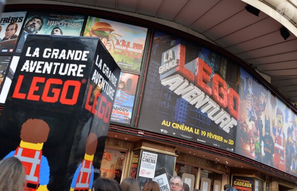 Illustration - Première du film "La grande aventure Lego" au Gaumont Capucines à Paris. Le 16 février 2014 16/02/2014 - Paris