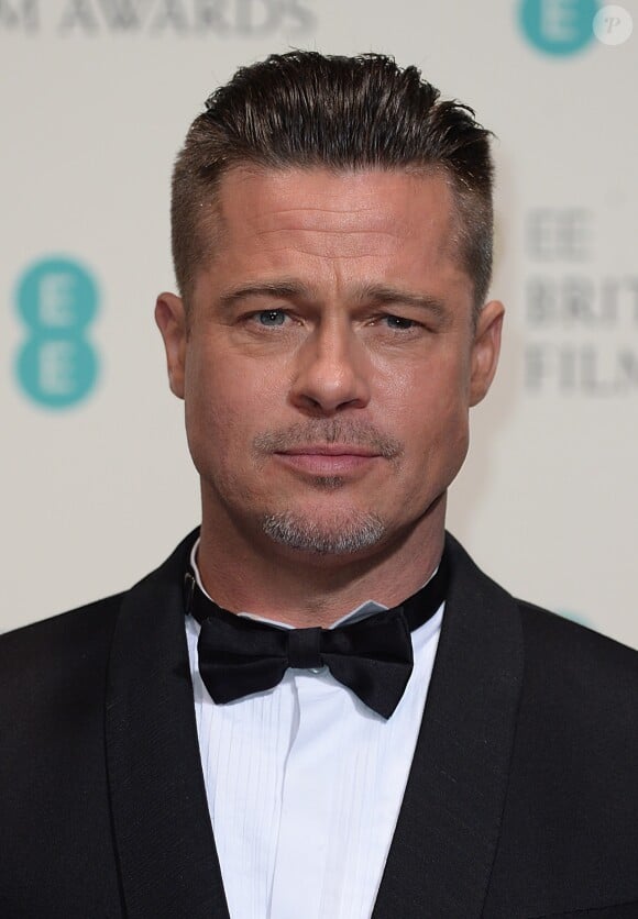 Brad Pitt à la cérémonie des BAFTA Awards à Londres, le 16 février 2014.