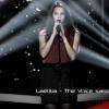 Laetitia Sole dans The Voice 3 sur TF1 le samedi 15 février 2014