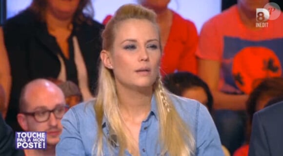 Elodie Gossuin dans "Touche pas à mon poste", lundi 17 février 2014.