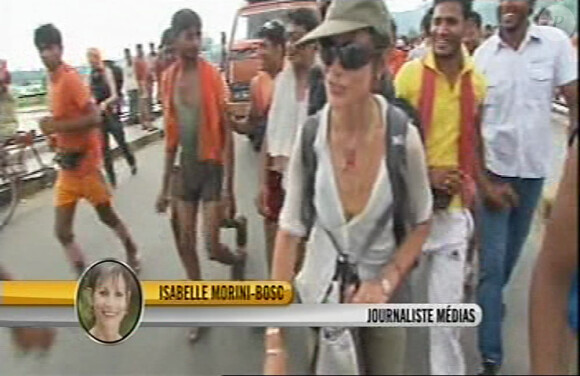 Isabelle trouve cette affluence oppressante.. (émission du 13 novembre 2010)