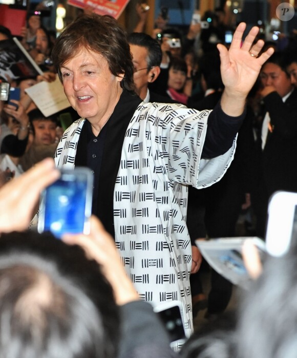 Sir Paul McCartney à Osaka, le 9 novembre 2013.