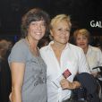 Muriel Robin et Anne Le Nen le 22 octobre 2012 à la générale du spectacle d'Alex Lutz.