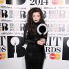 Lorde, artiste féminine internationale de l'année, lors des Brit Awards 2014, le 19 février 2014 à Londres.