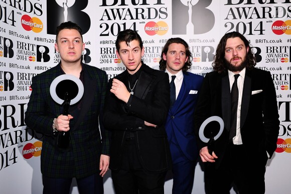Les Arctic Monkeys ont été primés deux fois lors des Brit Awards 2014, le 19 février 2014 à Londres.
