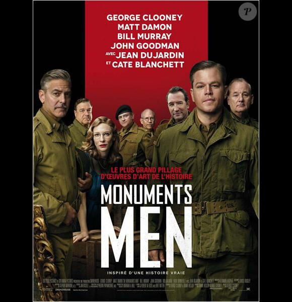 Affiche du film Monuments Men