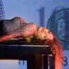 La sublime Noémie Lenoir en pleine représentation au Crazy Horse. Paris, le 28 mai 2013.