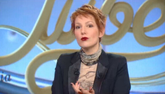 La journaliste Natacha Polony dans Le Tube sur Canal+, le samedi 21 décembre 2013.