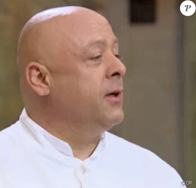 Jean-Edern grondé par Thierry Marx. "Top Chef 2014", 10 octobre 2014.