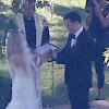 Mariage de l'animateur Jimmy Kimmel et Molly McNearney à Ojai, le 13 juillet 2013.