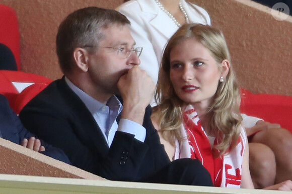 Dmitry Rybolovlev et sa fille Ekaterina à Monaco le 14 septembre 2012.