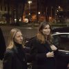 Laetitia Casta arrivant à l'avant-première du film Una Donna per Amica à Rome le 24 février 2014