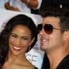 Robin Thicke, Paula Patton - Première du film "Baggage Claim" à Los Angeles, le 25 septembre 2013.