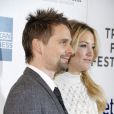 Matthew Bellamy et Kate Hudson à New York le 22 avril 2013.