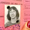 Gérard Vivès, sur son permis de conduire, dans les années 80.