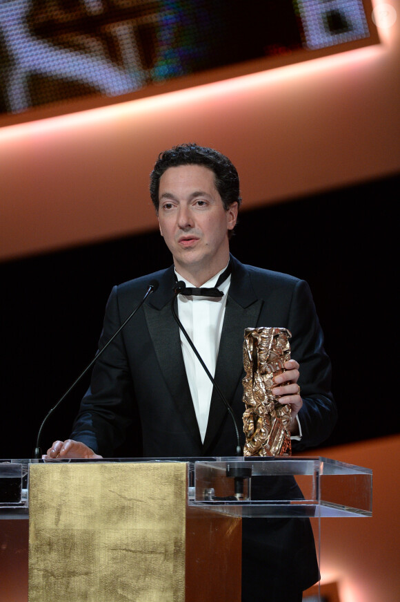 Guillaume Gallienne meilleure adaptation à la 39e cérémonie des César du Cinéma à Paris, le 28 février 2014.