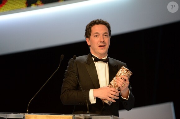 Guillaume Gallienne meilleur premier film à la 39e cérémonie des César du Cinéma à Paris, le 28 février 2014.