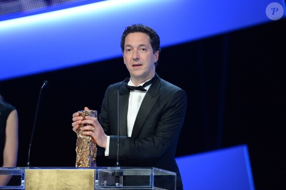 Guillaume Gallienne meilleur premier film la 39e cérémonie des César du Cinéma à Paris, le 28 février 2014.