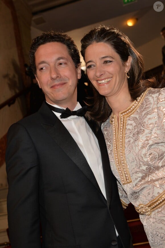 Guillaume Gallienne and wife Amandine arriving at the 39th Annual Cesar Film Awards ceremony held at the Theatre du Chatelet in Paris, France on February 28, 2014. Photo by Bernard-Briquet-Orban/Bernard-Briquet-Orban/ABACAPRESS.COM28/02/2014 - Paris