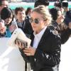 Mary-Kate Olsen au défilé Louis Vuitton à Paris, le 5 mars 2014.