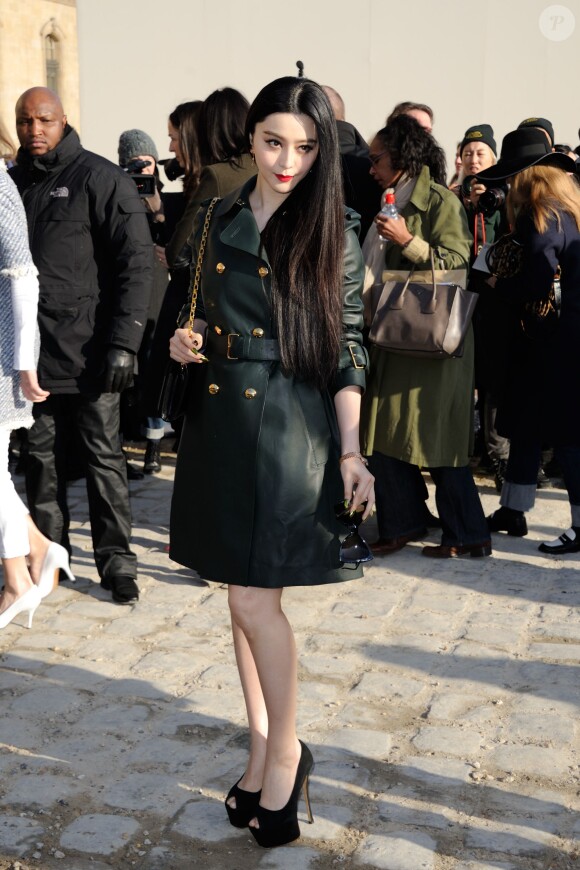 Fan BingBing au défilé Louis Vuitton à Paris, le 5 mars 2014.