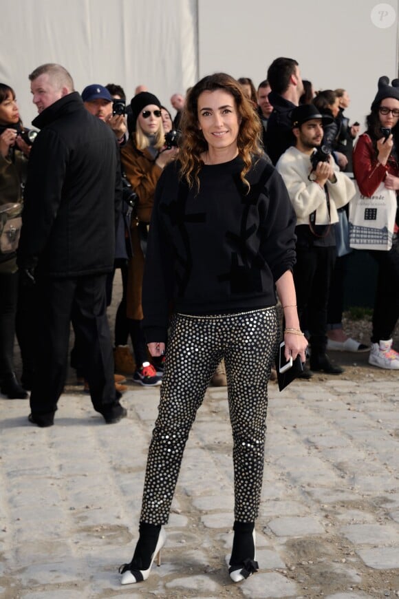 Mademoiselle Agnès au défilé Louis Vuitton à Paris, le 5 mars 2014.