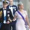 Le prince Edward et la comtesse Sophie de Wessex au mariage de la princesse Madeleine de Suède le 8 juin 2013 à Stockholm